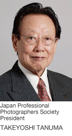 Japan Professional Photographers Society President TAKEYOSHI TANUMA