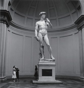 イタリア　フィレンツェ　ダビデ像　1956年